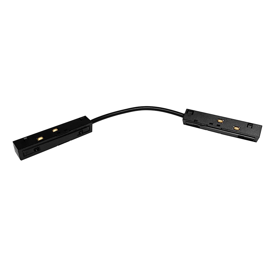 Conector de Ángulo para Carril Magnético – Negro