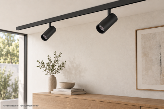 Magnetic Spot Light 6W – Black